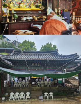백중 49일 영가천도 기도 회향